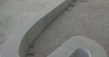 淮安 花岗岩整石坐凳拼装