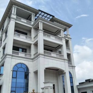 淮安芝麻白别墅干挂效果展示