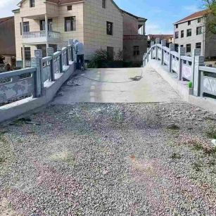 淮安 芝麻灰花岗岩桥栏杆