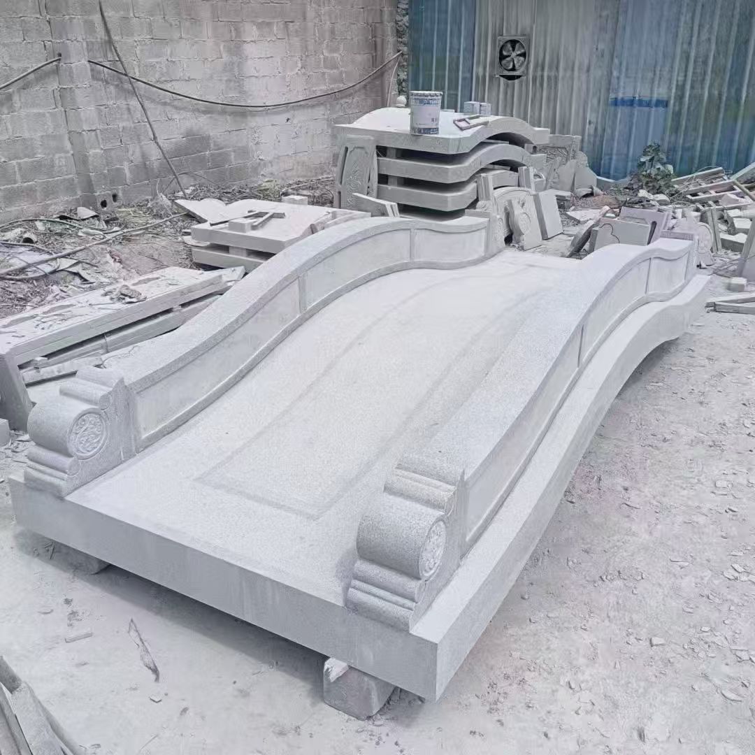 淮安 芝麻灰花岗岩园林景观 小石桥