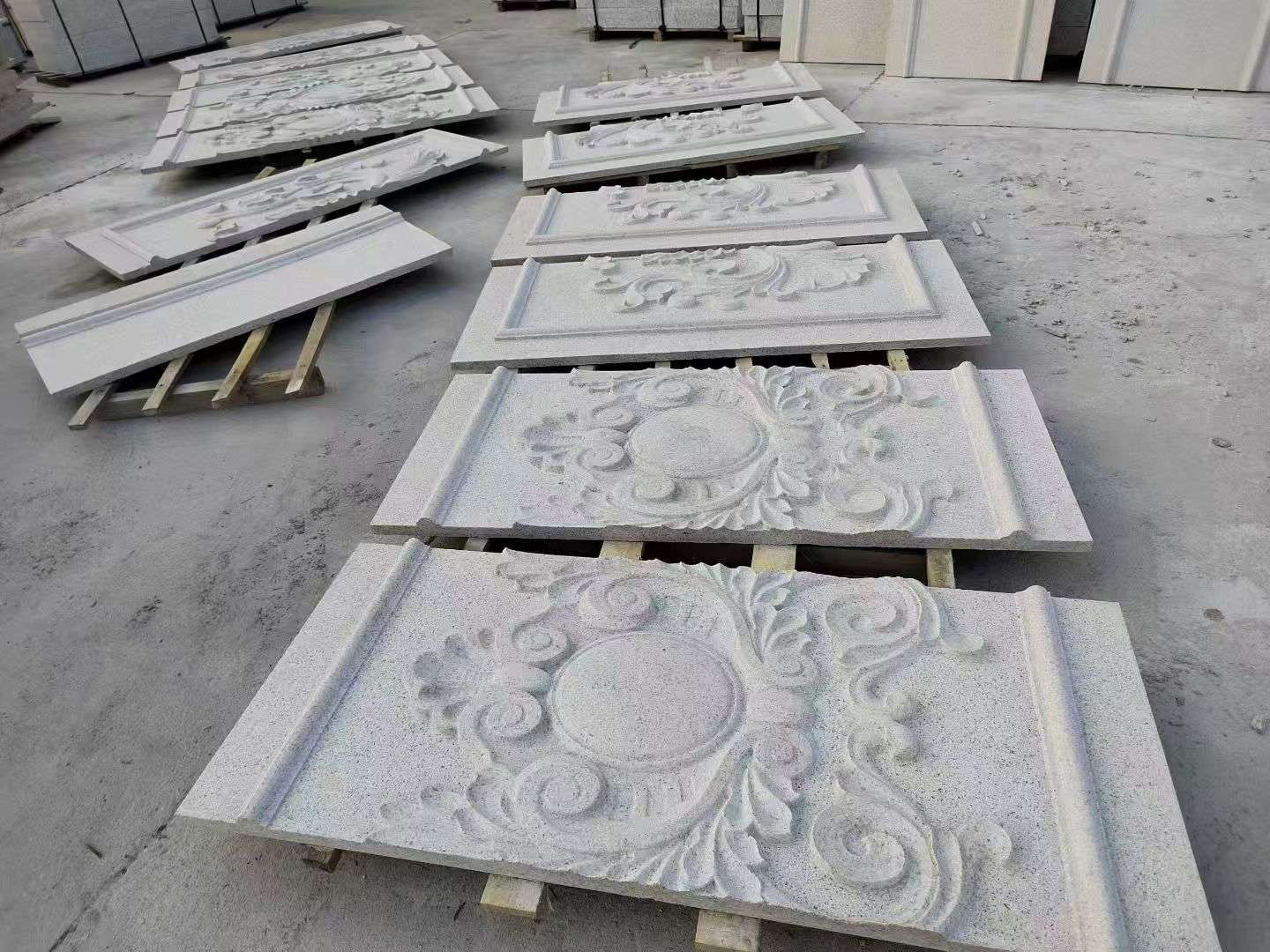 淮安 芝麻白干挂雕花板