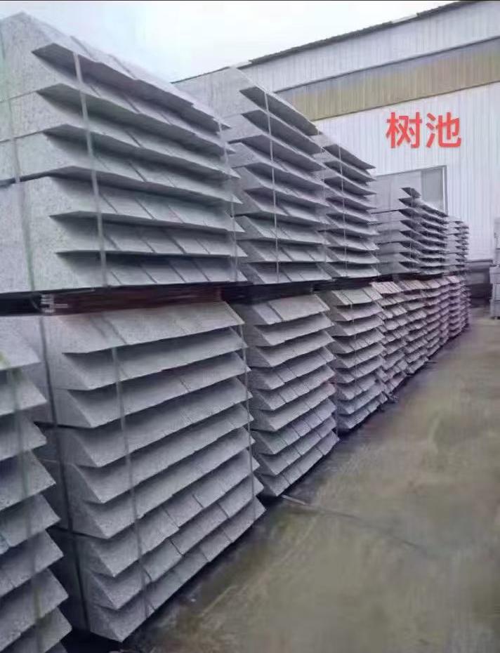 淮安 芝麻灰切头树池