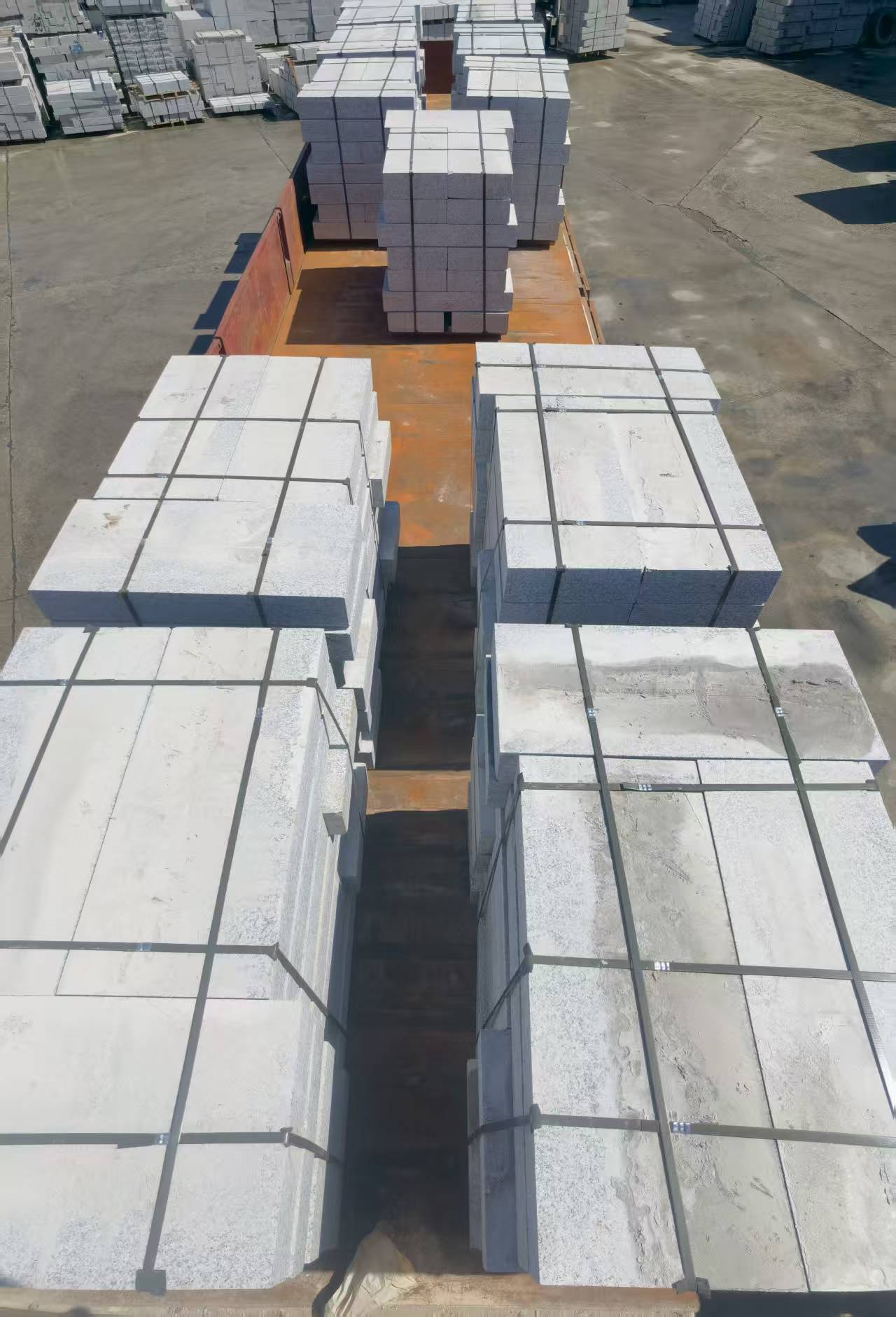 淮安 路沿石装车出货