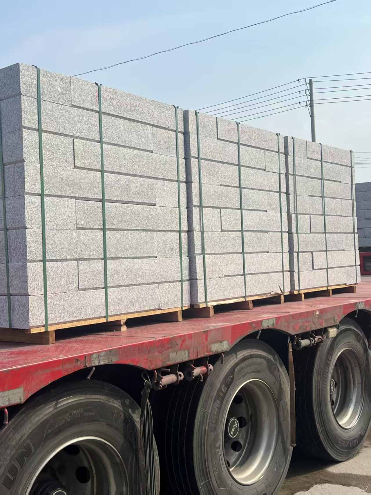 淮安 芙蓉白路沿石装车