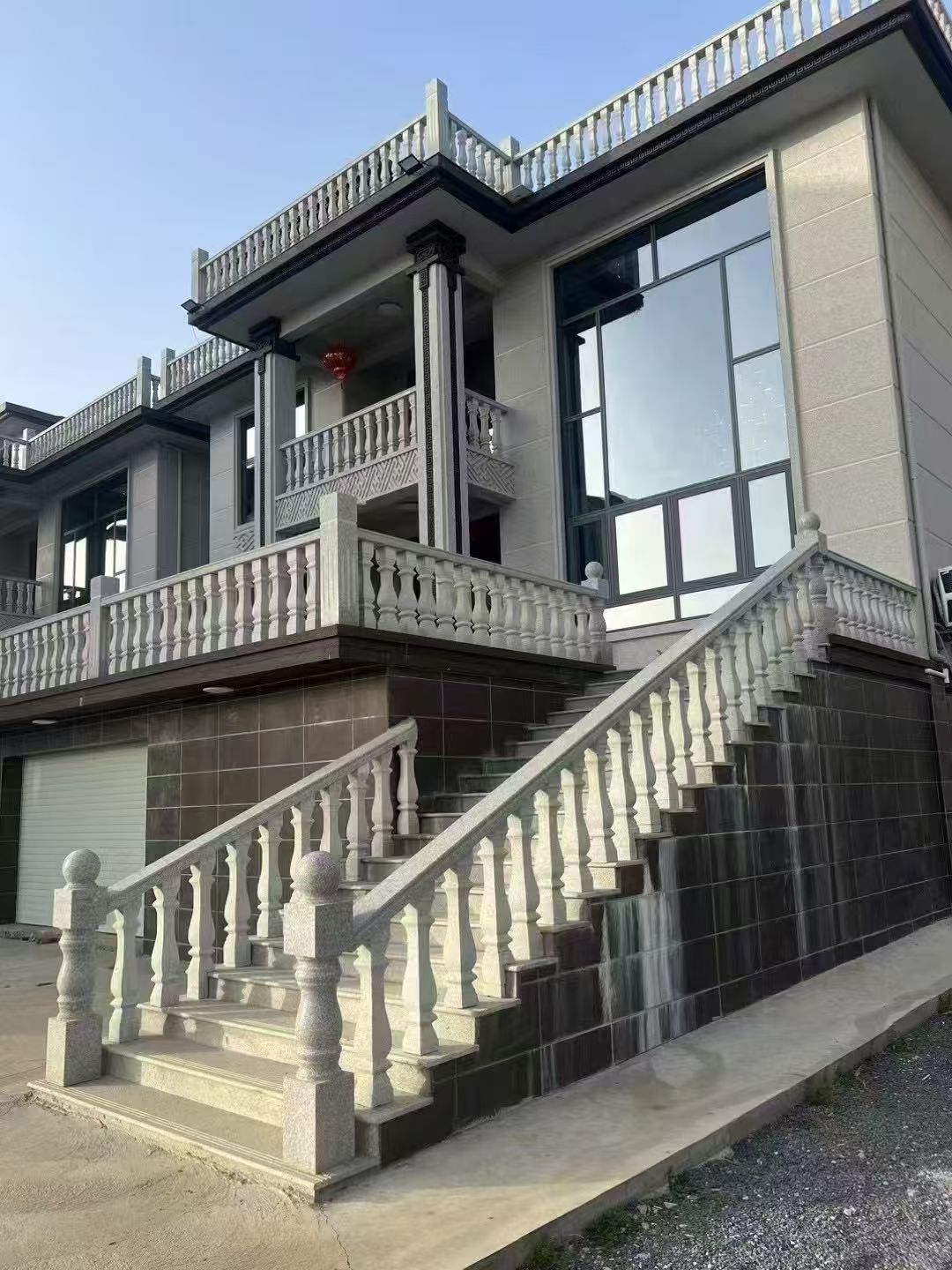 淮安 芝麻白别墅阳台栏杆，楼梯栏杆